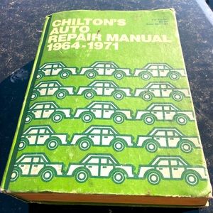 Chilton's Auto Repair Manual 1964-1971